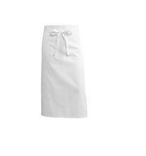 Load image into Gallery viewer, Pack of 5 White Polycotton Waist Aprons (3 Lengths)