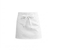 Load image into Gallery viewer, Pack of 5 White Polycotton Waist Aprons (3 Lengths)