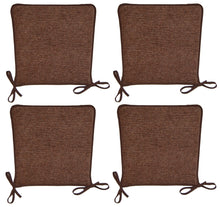 Load image into Gallery viewer, Set of Soft Textured Square Seat Pads 14.5&quot; x 14.5&quot; (2 Colours)