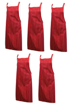 Load image into Gallery viewer, 100% Cotton Woven Stripe Butchers Apron (Various Colours &amp; Quantities)