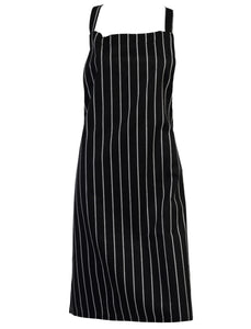 100% Cotton Woven Stripe Butchers Apron (Various Colours & Quantities)