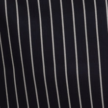 Load image into Gallery viewer, Woven Stripe Butchers Half Apron 1 / 5 Pack (Navy Blue)