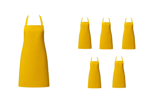 Yellow Bib Apron 21
