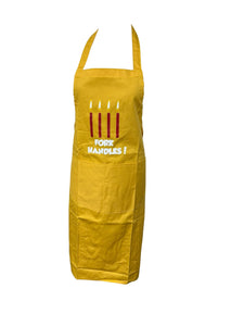 Novelty “Fork Handles” Slogan Bib Apron (4 Colours)