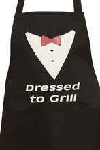 Load image into Gallery viewer, Adult Novelty “Dressed to Grill” Tuxedo Apron