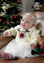 Load image into Gallery viewer, King Cole DK Knitting Pattern - 3804 Christmas Sweaters