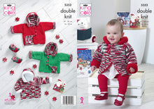 Load image into Gallery viewer, King Cole Double Knitting Pattern - Baby Duffle Coat (5352)