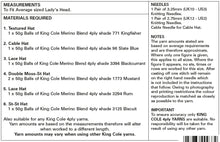 Load image into Gallery viewer, King Cole 4ply Knitting Pattern - Ladies Hats (5463)