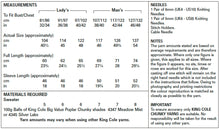 Load image into Gallery viewer, King Cole Chunky Knitting Pattern - Ladies/Mens Sweaters (5499)