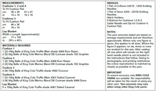Load image into Gallery viewer, King Cole Truffle &amp; DK Knitting Pattern - Cushions &amp; Lap Blanket (5518)