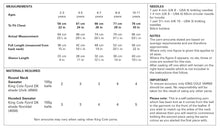 Load image into Gallery viewer, King Cole Double Knit Knitting Pattern - Childrens Sweater &amp; Hoodie (5650)