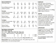 Load image into Gallery viewer, King Cole Double Knitting Pattern - Ladies Sweater &amp; Cardigan (5713)