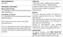 Load image into Gallery viewer, King Cole Double Knitting Pattern - Ladies Ponchos (5785)