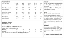 Load image into Gallery viewer, King Cole Double Knit Knitting Pattern - Ladies Sweater &amp; Cardigan (5810)