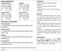 Load image into Gallery viewer, King Cole BIG Knitting Pattern - Ladies Apparel Accessories (5823)