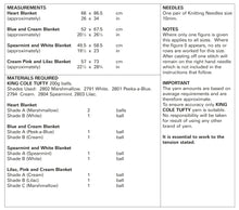 Load image into Gallery viewer, King Cole Tufty Knitting Pattern - Baby Blankets (5830)