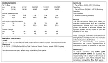 Load image into Gallery viewer, King Cole Super Chunky Knitting Pattern - Ladies Jacket &amp; Waistcoat (5841)