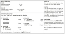 Load image into Gallery viewer, King Cole Double Knit Knitting Pattern - Mens Hats &amp; Snood (5859)