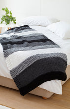 Load image into Gallery viewer, King Cole BIG Super Chunky Knitting Pattern - Bed Runner &amp; Lap Blanket (5865)