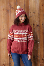 Load image into Gallery viewer, King Cole Double Knit Knitting Pattern - Ladies Sweater Hat &amp; Cowl (5870)