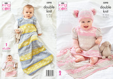 Load image into Gallery viewer, King Cole Double Knit Knitting Pattern - Baby Set (5898)