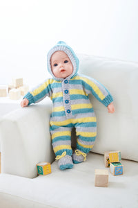 King Cole DK Knitting Pattern - Doll Clothes (5923)