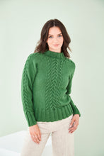 Load image into Gallery viewer, King Cole DK Knitting Pattern - Ladies &amp; Girls Sweater &amp; Cardigan (5938)