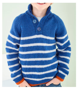 King Cole DK Knitting Pattern - Mens & Boys Sweaters (5939)