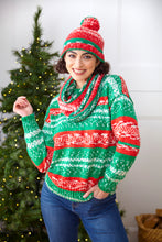 Load image into Gallery viewer, King Cole DK Knitting Pattern - Ladies Sweaters Cowl &amp; Hat (5941)