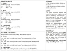 Load image into Gallery viewer, King Cole Super Yummy Knitting Pattern - Ladies Apparel Accessories (5975)
