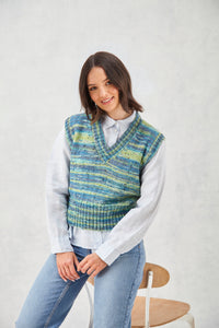King Cole DK Knitting Pattern - Ladies Tank Tops (5994)