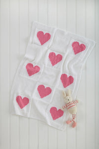 King Cole Double Knitting Pattern – Baby Blankets (6002)