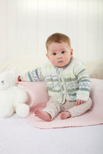 Load image into Gallery viewer, King Cole Double Knitting Pattern 6003 - Baby Jacket, Cardigan &amp; Waistcoat