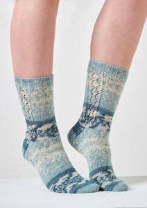 King Cole Norse 4ply Knitting Pattern Female Socks - 4 Designs (6006)