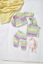 Load image into Gallery viewer, King Cole DK Knitting Pattern - Baby Hoody Cardigan &amp; Leggings (6030)