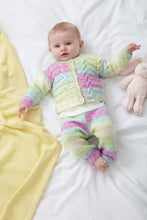 Load image into Gallery viewer, King Cole DK Knitting Pattern - Baby Hoody Cardigan &amp; Leggings (6030)