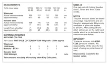 Load image into Gallery viewer, King Cole DK Knitting Pattern - Mens Sweater Vest &amp; Waistcoat (6038)