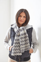 Load image into Gallery viewer, King Cole 4ply Knitting Pattern - Ladies Scarf ,Snood ,Hand Warmers &amp; Hats(6042)