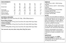 Load image into Gallery viewer, King Cole Double Knit Knitting Pattern – Baby Cardigans &amp; Sweater 6059