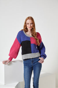 King Cole Super Chunky Knitting Pattern - Women's Cardigan & Sweater 6063