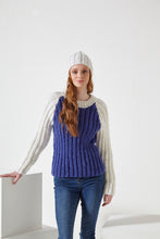 Load image into Gallery viewer, King Cole Celestial Super Chunky Knitting Pattern – Women’s Sweaters &amp; Hat 6066