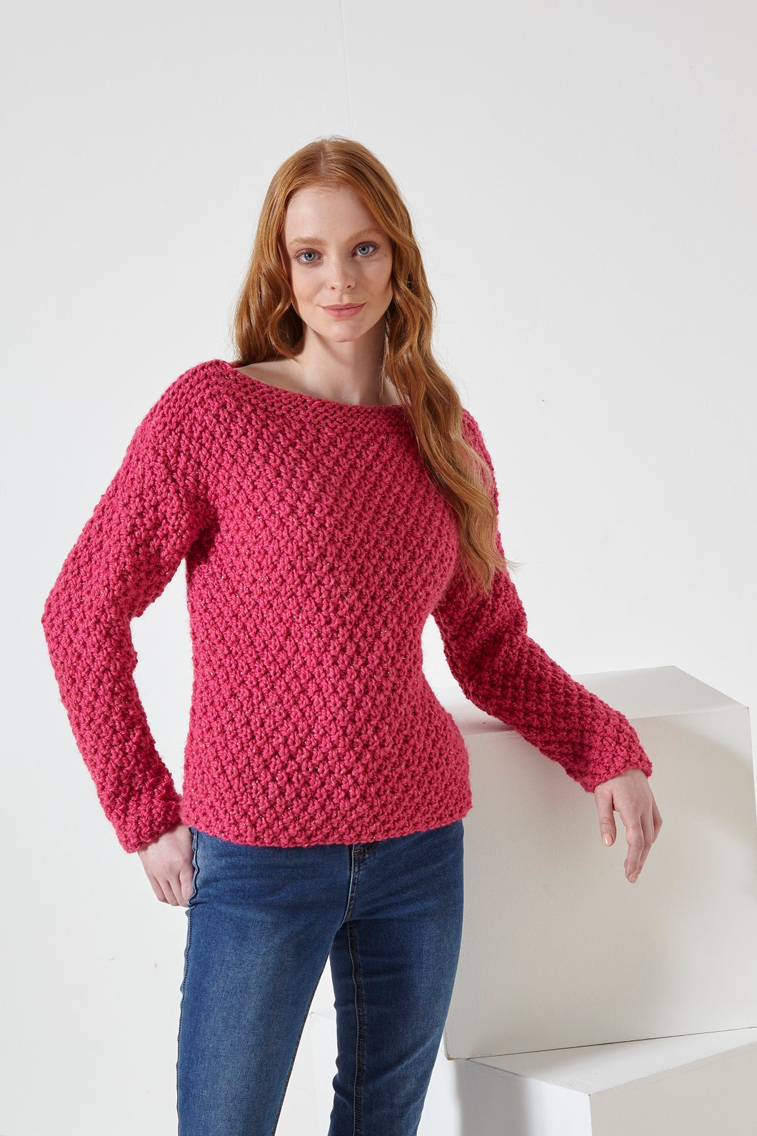 King Cole Celestial Super Chunky Knitting Pattern - Womens Jacket & Sweater 6067