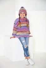 Load image into Gallery viewer, King Cole Chunky Knitting Pattern - Childrens Jumper, Cardigan &amp; Hat (6071)