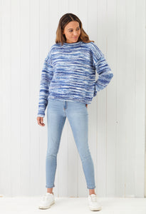 King Cole Easy Knit DK Knitting Pattern Lady's & Girl's Sweater & Hoodie (6078)