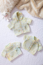 Load image into Gallery viewer, King Cole Knitting Pattern - Babies Cardigan, Gilet, Blanket, Hat &amp; Jacket 6085