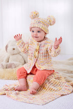 Load image into Gallery viewer, King Cole Knitting Pattern – Babies Sweater, Hat , Blanket and Jackets 6087