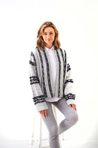 King Cole Double Knitting Pattern - Ladies Sweater & Jacket (6090)