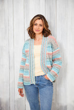 Load image into Gallery viewer, King Cole Double Knitting Pattern - Ladies Sweater &amp; Jacket (6094)