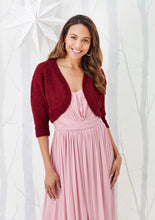 Load image into Gallery viewer, King Cole DK Knitting Pattern - Ladies &amp; Girls Bolero (6095)