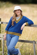 Load image into Gallery viewer, King Cole Aran Knitting Pattern - Ladies Sweater &amp; Tank Top (6097)